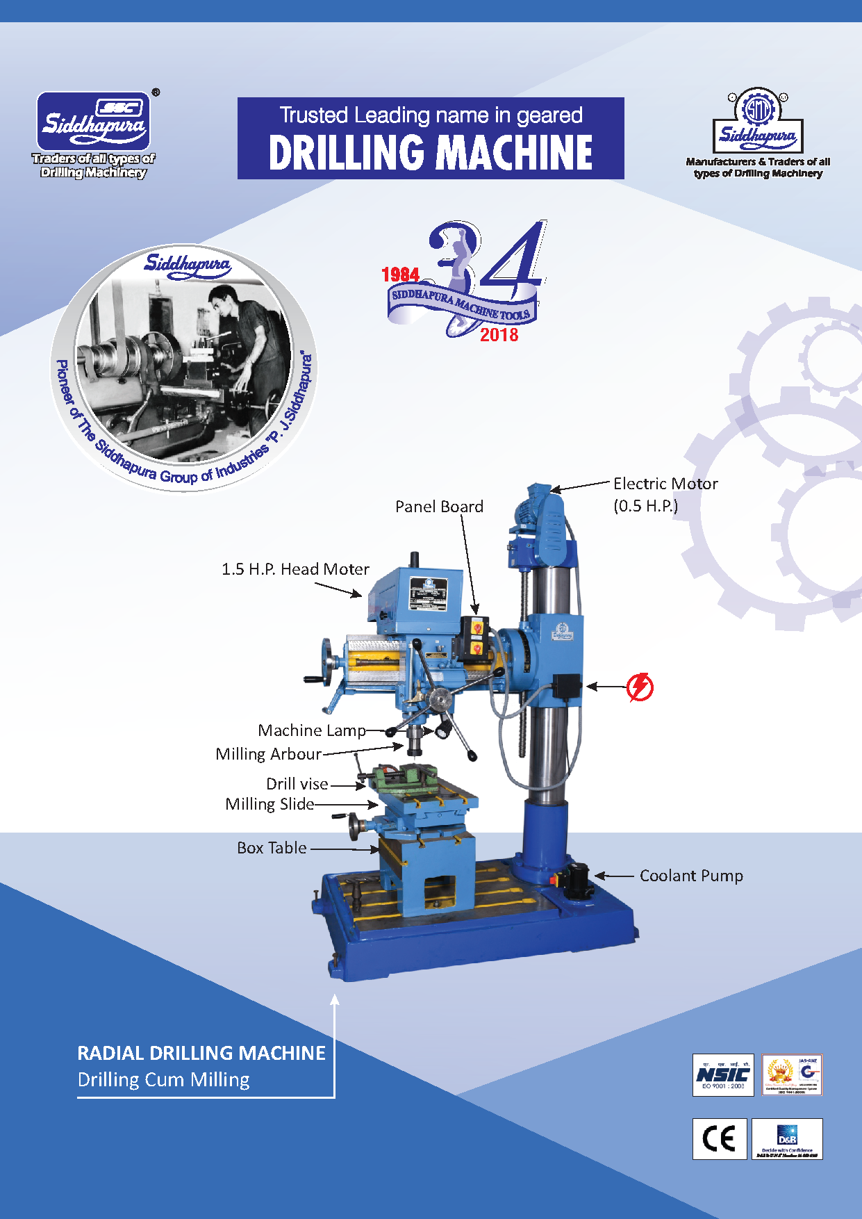 Radial Drilling Machine